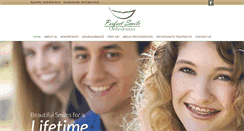 Desktop Screenshot of perfectsmileorthodontics.com